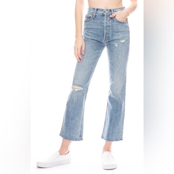 MOTHER Denim The Tripper Jean - 20 Minutes of Fame - medium wash, size 26
